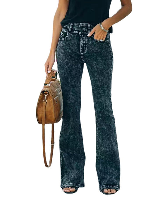 Damen Bootcut Jeans EB