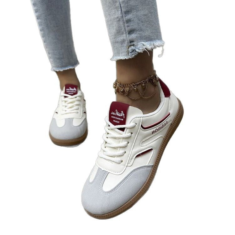Damen modische Sneakers mit atmungsaktiver Struktur und rutschfester Sohle EB