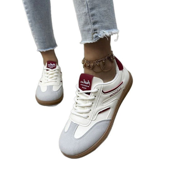 Damen modische Sneakers mit atmungsaktiver Struktur und rutschfester Sohle EB