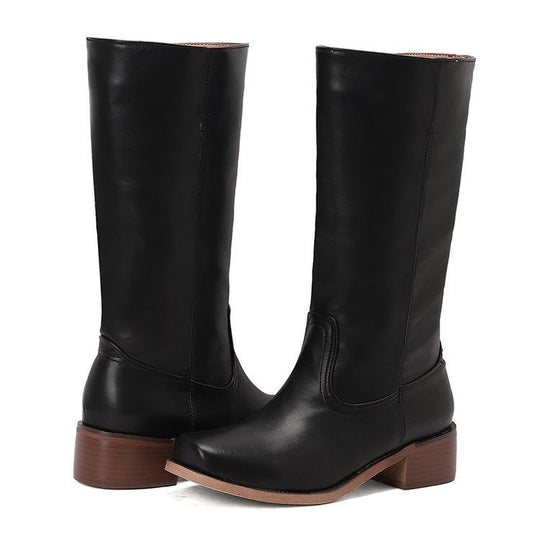 EB | Damen Plateau Stiefel Bequeme