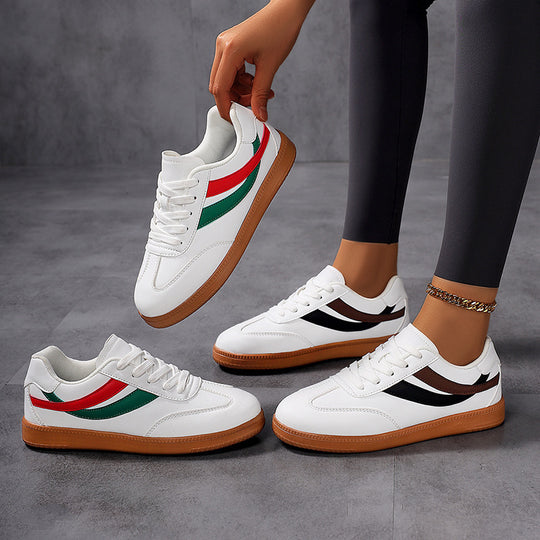 Damen Sneaker mit klassischen Streifen-Design EB