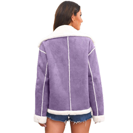 Damen Kuschelige Schaffelljacke EB