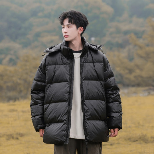 Damen modischer Pufferparka mit verstellbarem Kapuzensystem und weichem Innenfutter EB