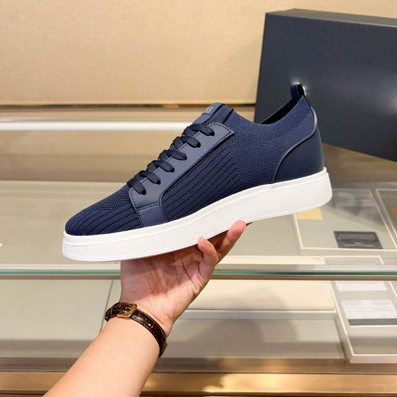 Damen Sportliche Sneakers mit atmungsaktiver Strickoberfläche und flexiblem Sohlenprofil EB