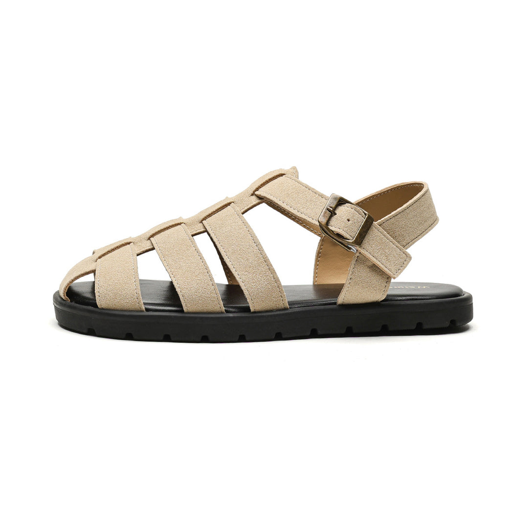 Damen Komfortable Sandalen mit verstellbarem Riemen und atmungsaktivem Obermaterial EB