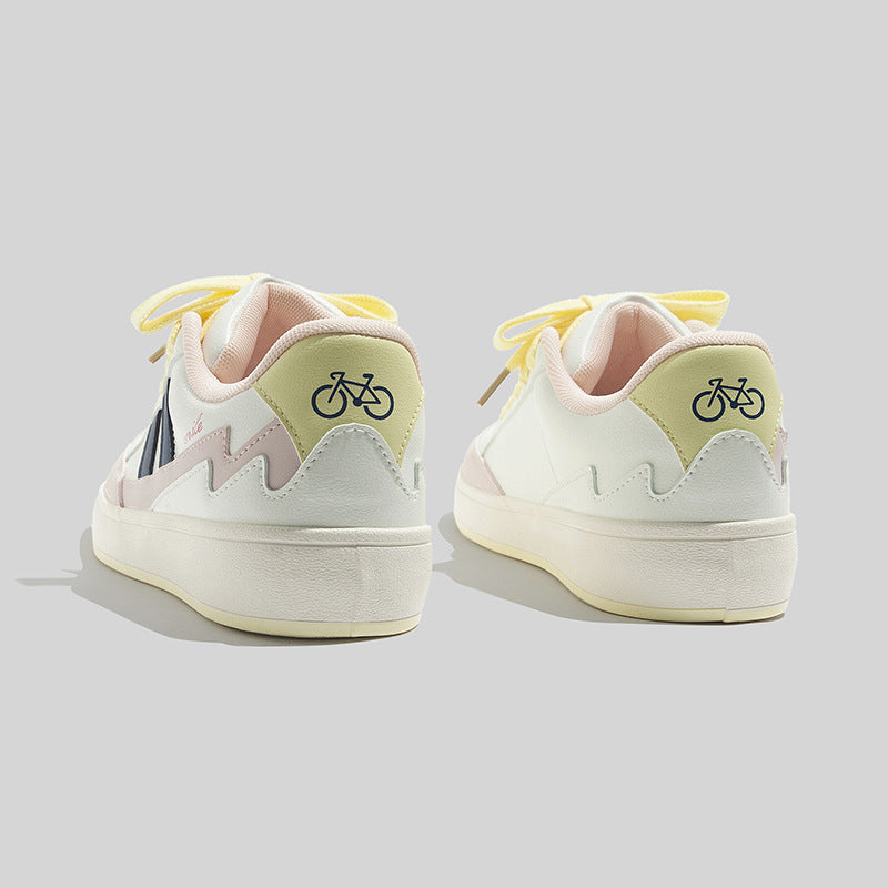 Damen Sportliche Sneakers mit extraleichter Gummisohle und einzigartigem Design EB