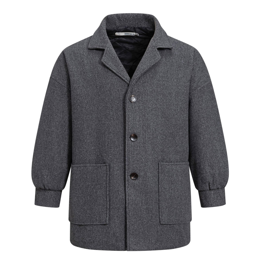 Damen Übergröße Blazerjacke mit komfortabler Passform und praktischen Taschen EB