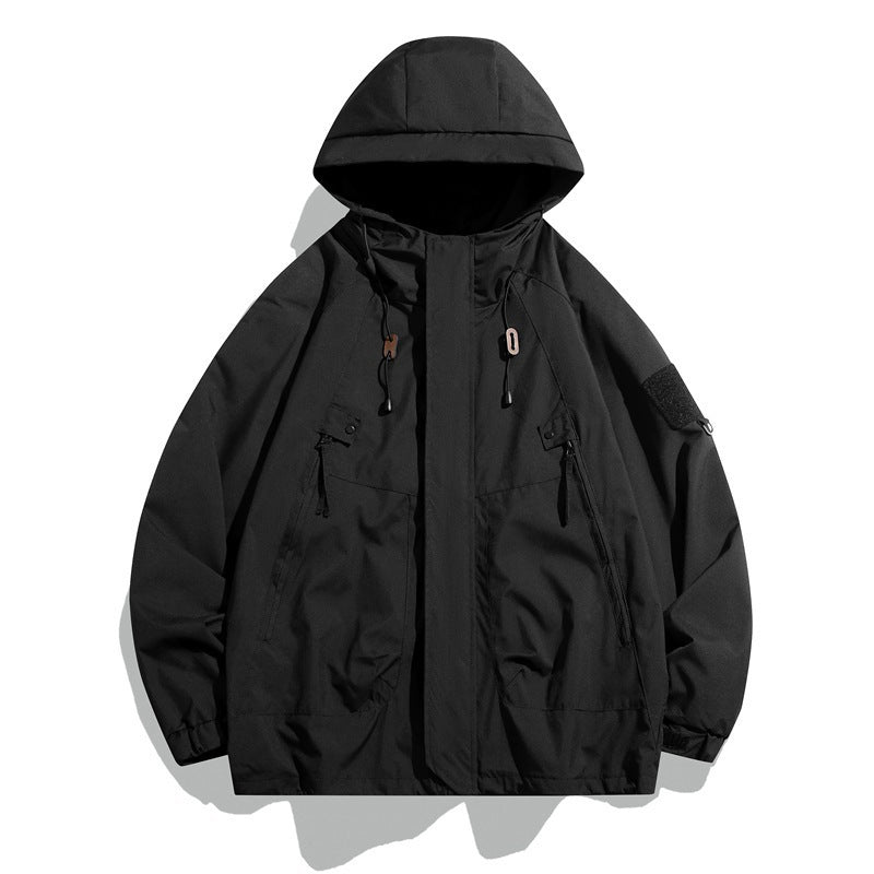 Damen technische Funktionsjacke mit verstellbarem Kapuzensystem und robustem Wetterschutz EB