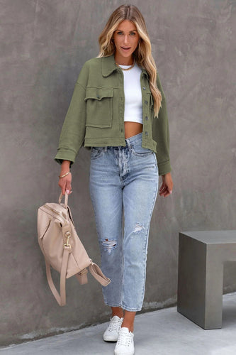 EB | Waffelstrickjacke Leicht und Trendy Perfekt für Lagenlook