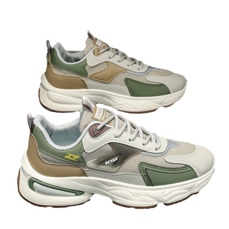 Damen Chunky Sneakers mit sportlichem Design und atmungsaktiver Mesh-Oberfläche EB