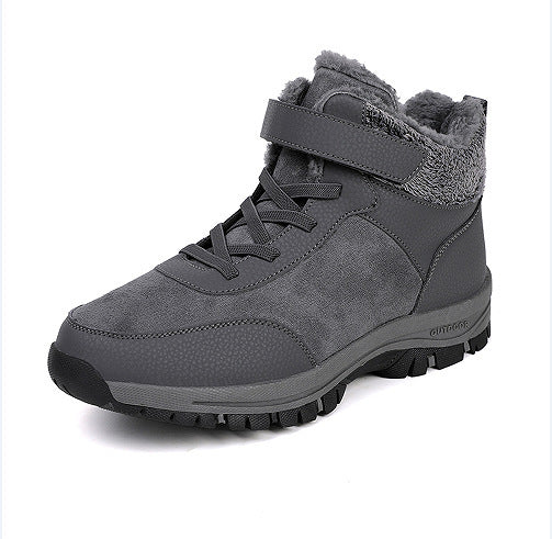 Damen Bequeme und warme Winterstiefel mit rutschfester Sohle EB