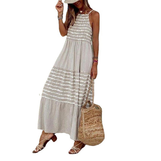 Damen Sommerliches Maxikleid mit luftiger Passform EB