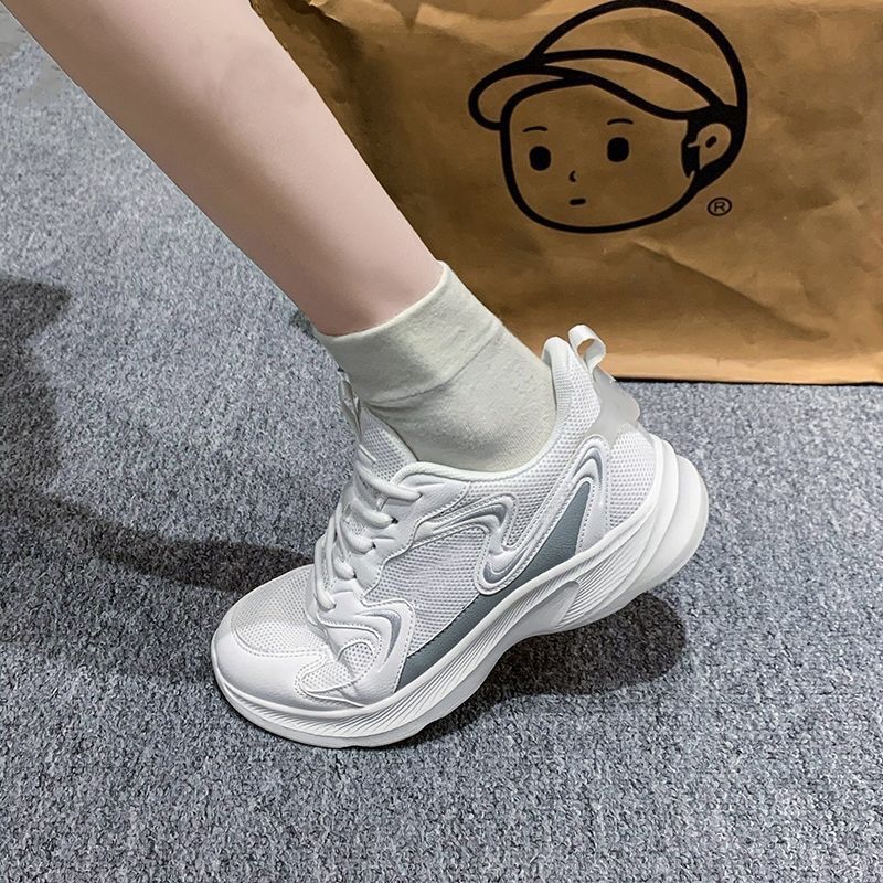 Damen Chunky Sneakers mit modernem Design und bequemer Dämpfung EB