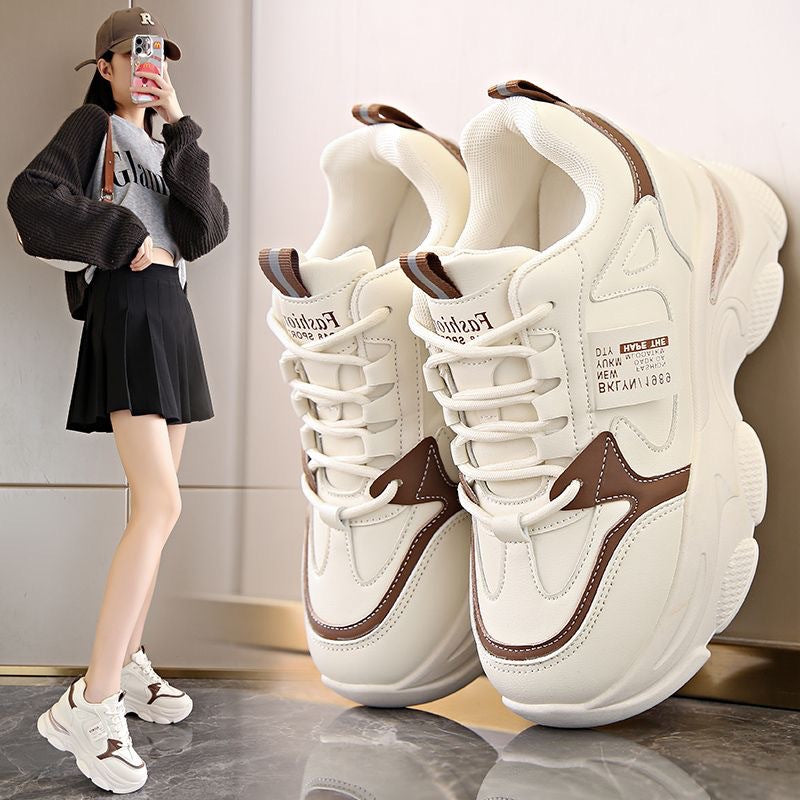 Damen Trendige Chunky Sneakers mit hohem Komfort EB