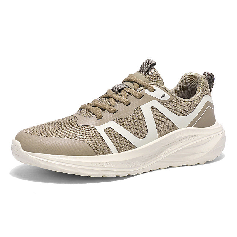 Unisex leichte Mesh‑Walking‑Sneaker mit ergonomischer Wellen‑Zwischensohle und rutschfester Laufsohle EB