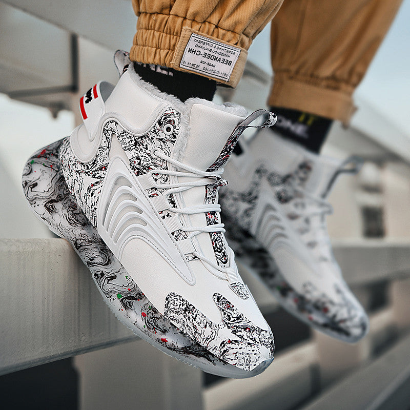 Damen High-Top Sneakers mit isoliertem Innenfutter und rutschfester Sohle EB