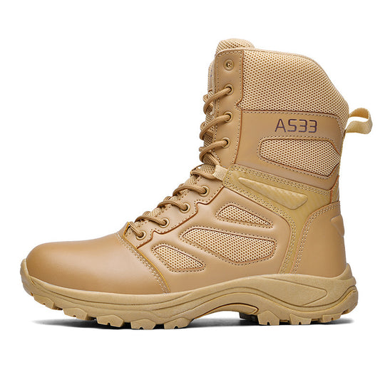 Damen High-Top Outdoor-Sicherheitsstiefel mit rutschfester Sohle und atmungsaktivem Obermaterial EB