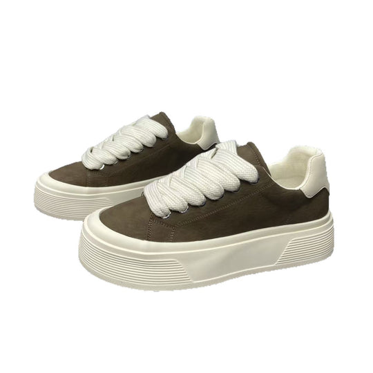 Damen Chunky Sneakers mit bequemer Dämpfung und rutschfester Sohle EB
