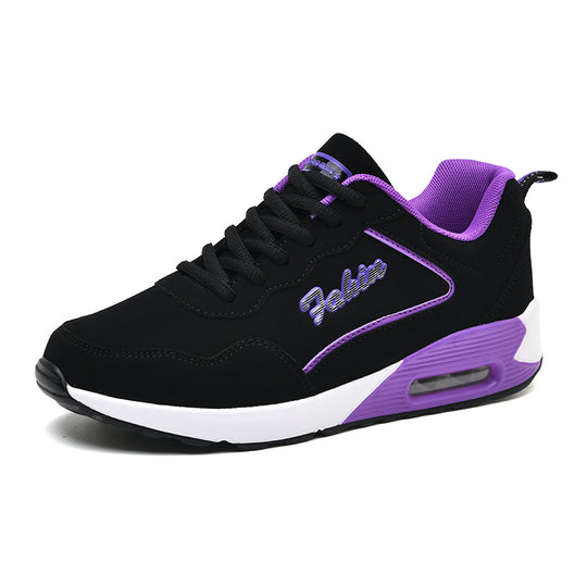 Damen Sportliche Sneakers mit atmungsaktiver Mesh-Oberfläche und dämpfendem Fußbett EB