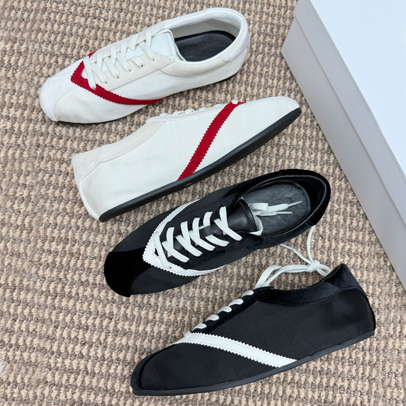 Damen Sportliche Freizeitschuhe mit stylishen Kontrastelementen EB