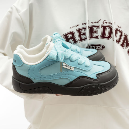 Damen Sportliche Freizeitschuhe mit atmungsaktiver Netzstruktur und rutschfester Sohle EB
