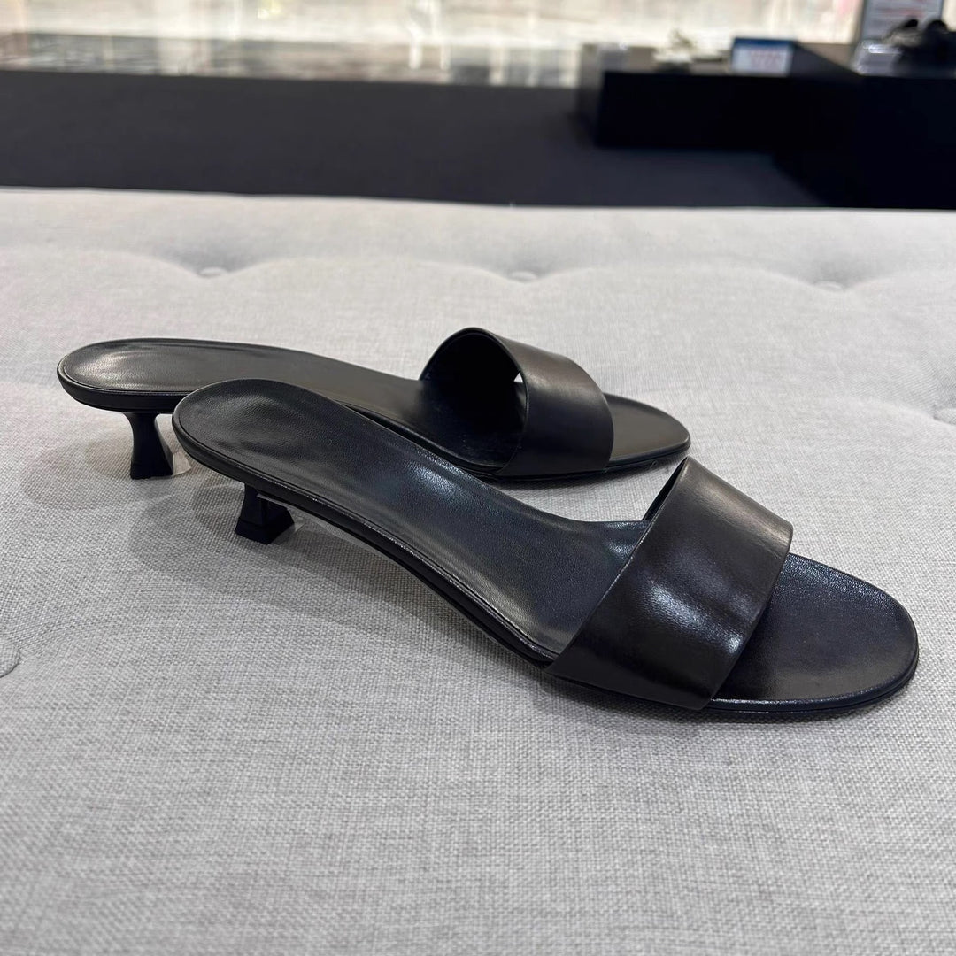 Damen Mules mit breitem Riemen und komfortablem Fußbett EB