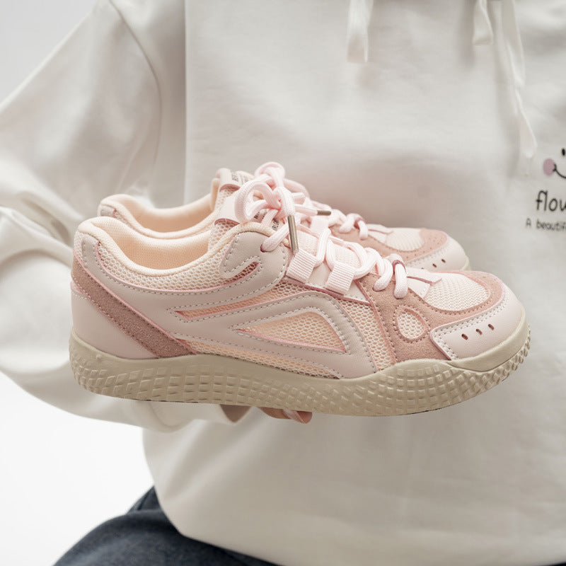 Damen Sportliche Freizeitschuhe mit atmungsaktiver Mesh-Konstruktion und rutschfester Sohle EB