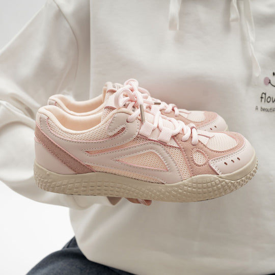 Damen Sportliche Freizeitschuhe mit atmungsaktiver Mesh-Konstruktion und rutschfester Sohle EB