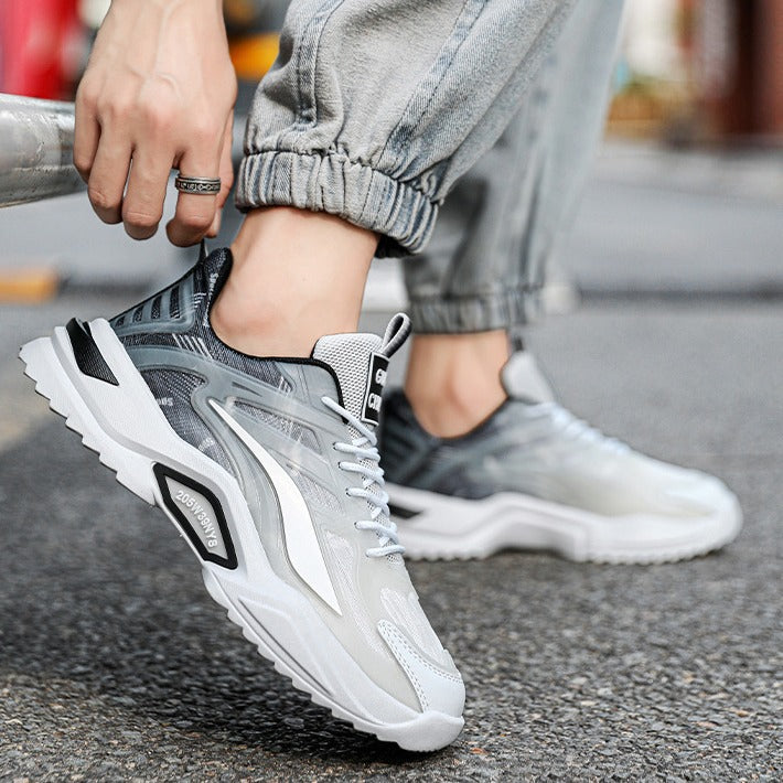 Damen Sportliche Dämpfung Sneakers mit modernem Design EB