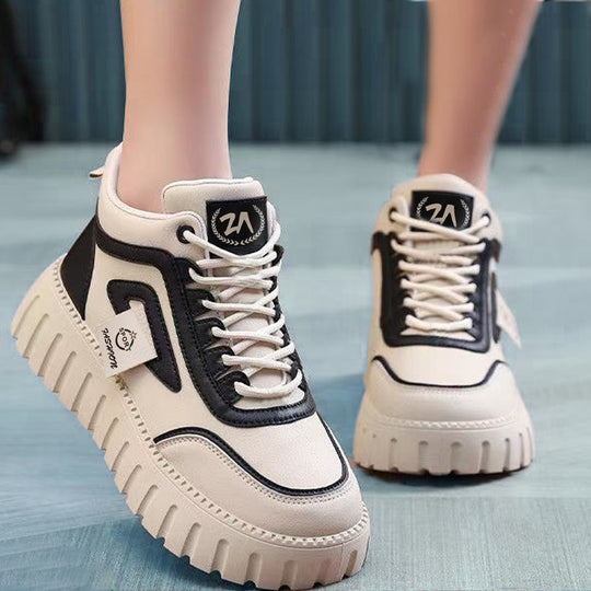 Damen Sportliche Chunky Sneakers mit verstärkter Sohle und atmungsaktivem Obermaterial EB