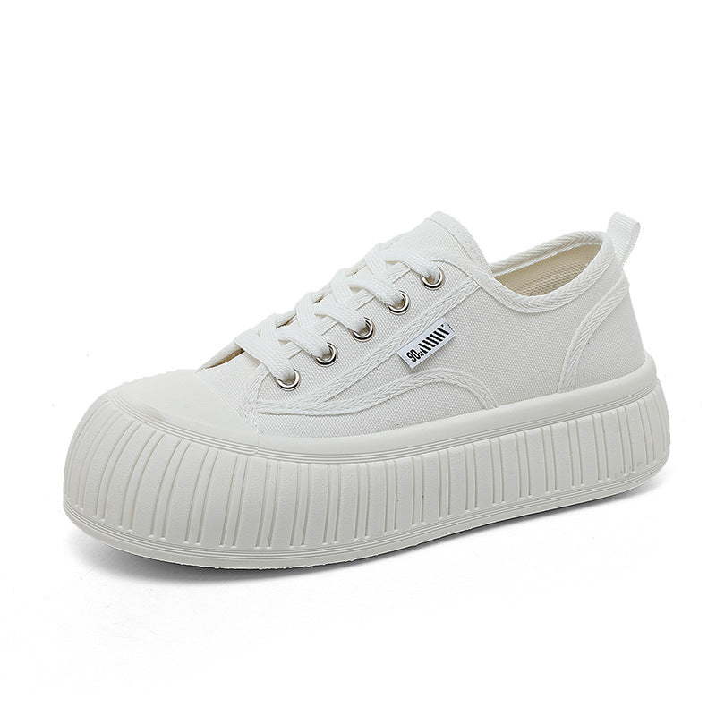 Damen Plateau Sneakers mit trendigem Design und komfortabler Dämpfung EB
