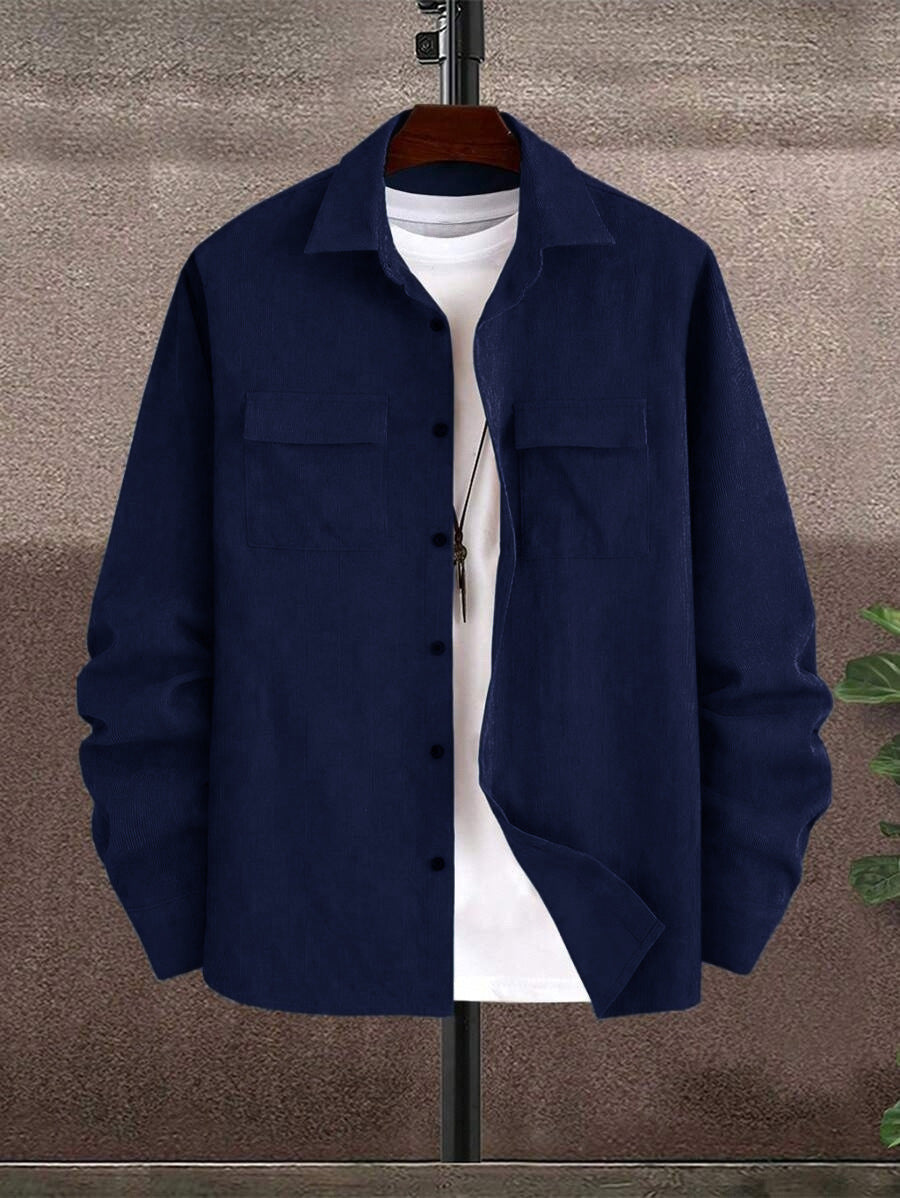 Herren Leichte und atmungsaktive Hemdbluse EB