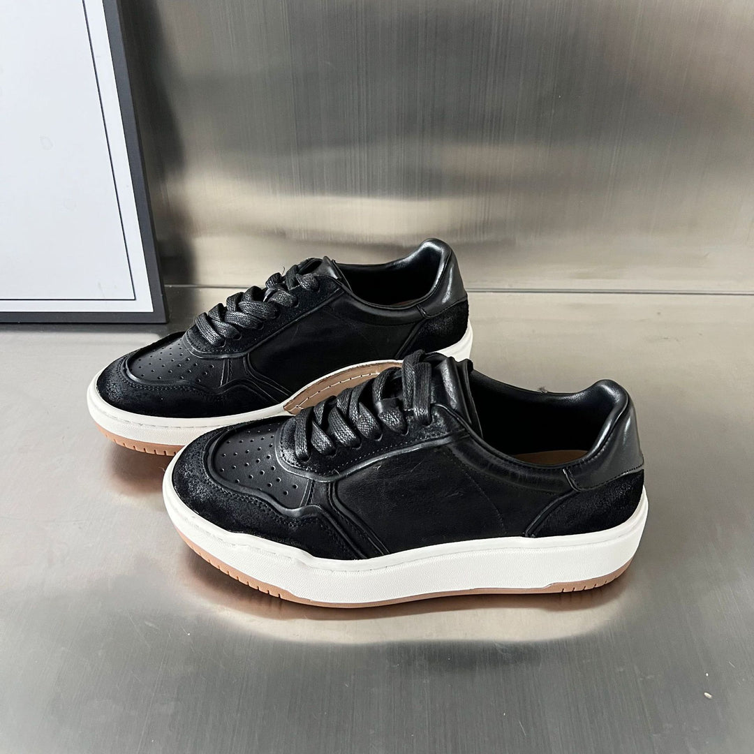 Damen Elegante und bequeme Sneakers aus hochwertigem Leder EB
