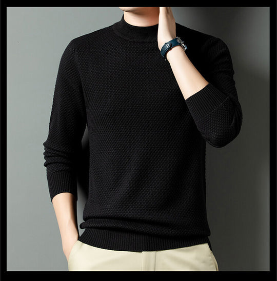 Herren Strukturierter Pullover im modernen Design EB