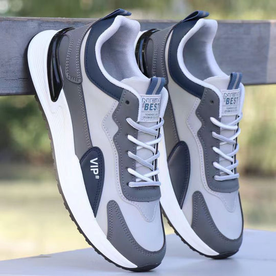 Damen Modische Sport-Sneaker mit atmungsaktiver Mesh-Oberfläche und stoßdämpfender Sohle EB