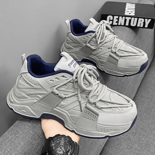 Damen Sportliche Sneakers mit atmungsaktivem Obermaterial und innovativer Schnürtechnologie EB