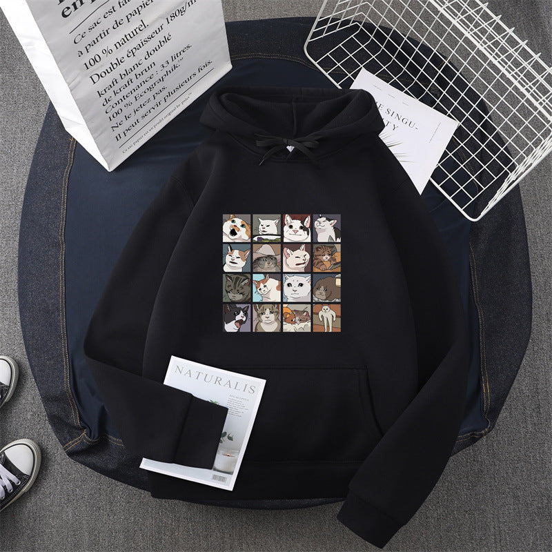 Damen Sweatshirt mit Tier-Motiv EB