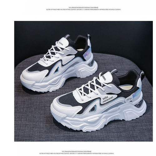 Damen Sportliche Sneakers mit innovativer Dämpfung und futuristischem Design EB