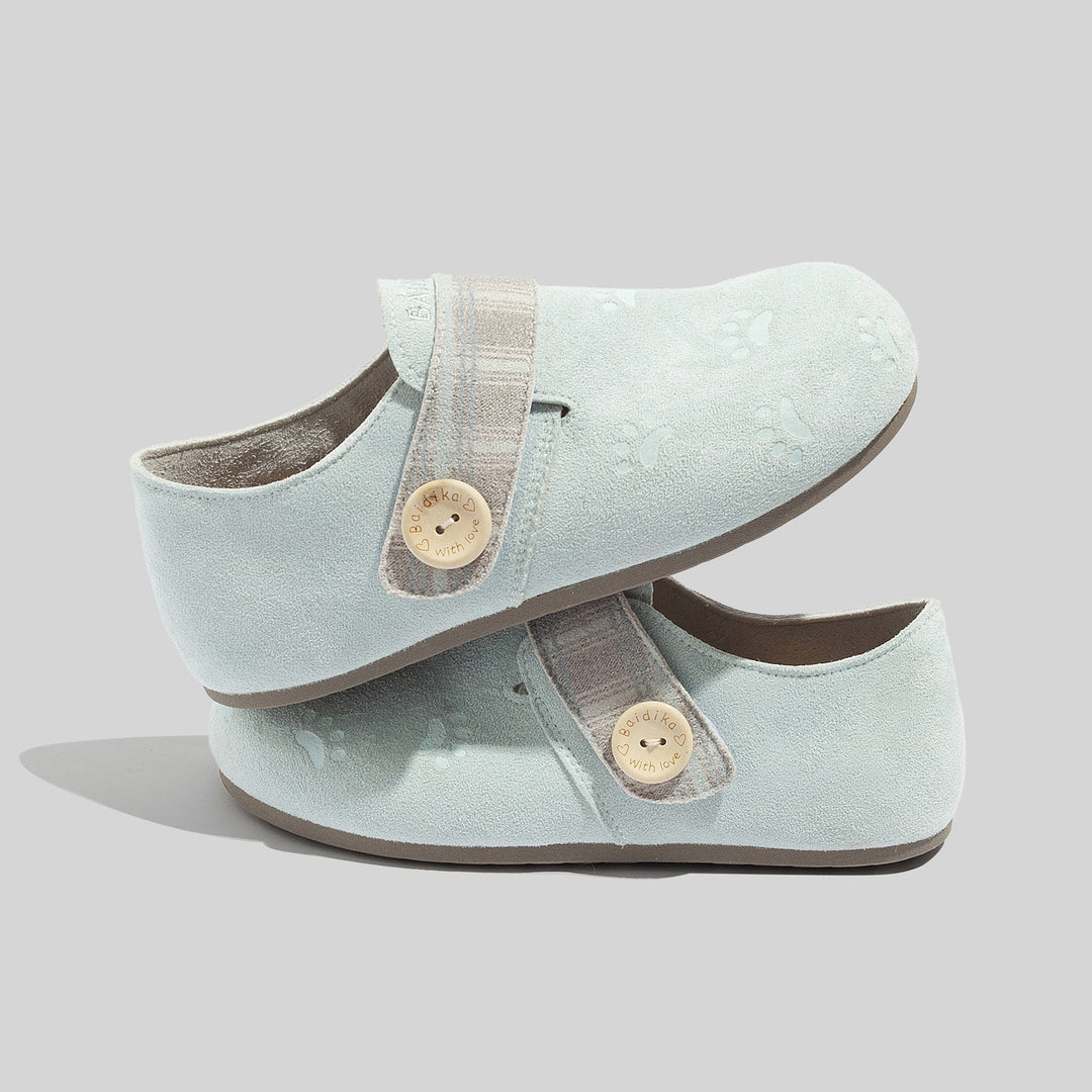 Damen Komfortable Slipper mit modischem Riemen und weicher Sohle EB