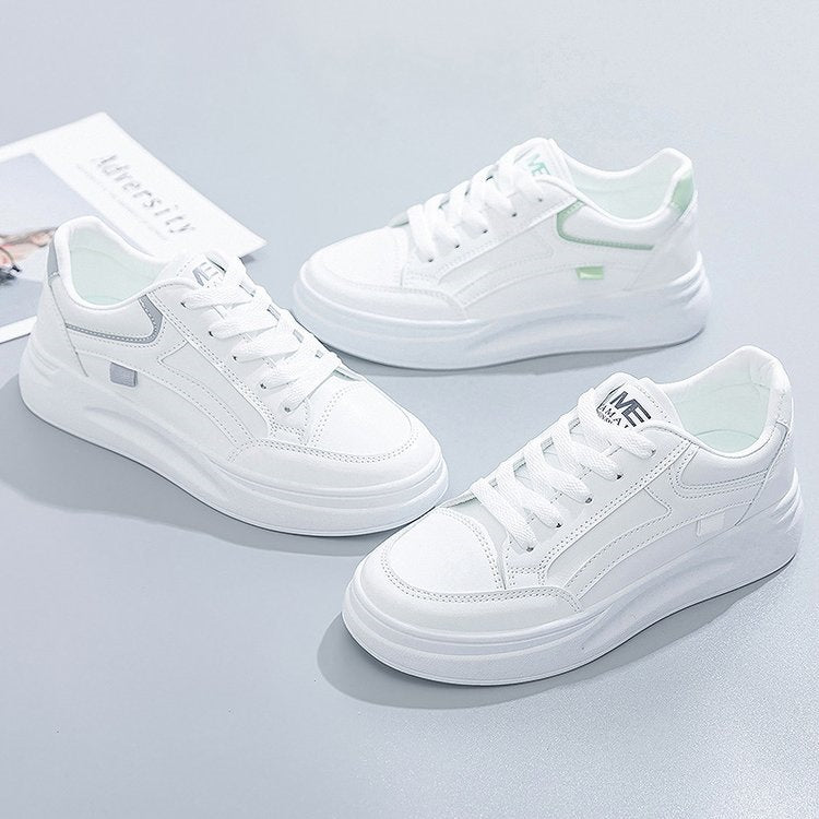 Damen sportliche Sneakers mit dämpfender Sohle und atmungsaktiven Mesh-Einsätzen EB