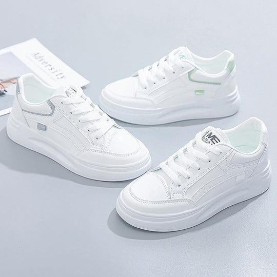 Damen sportliche Sneakers mit dämpfender Sohle und atmungsaktiven Mesh-Einsätzen EB