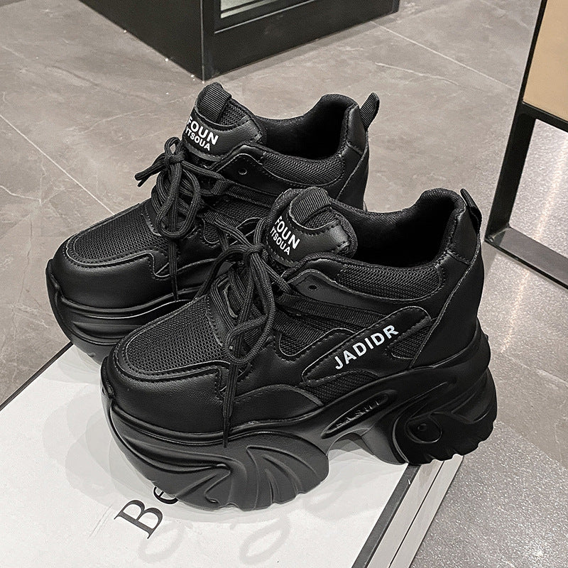 Damen Chunky Sneakers mit modischem Design und extraleichtem Fußbett EB