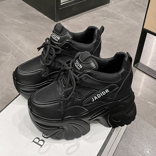 Damen Chunky Sneakers mit modischem Design und extraleichtem Fußbett EB