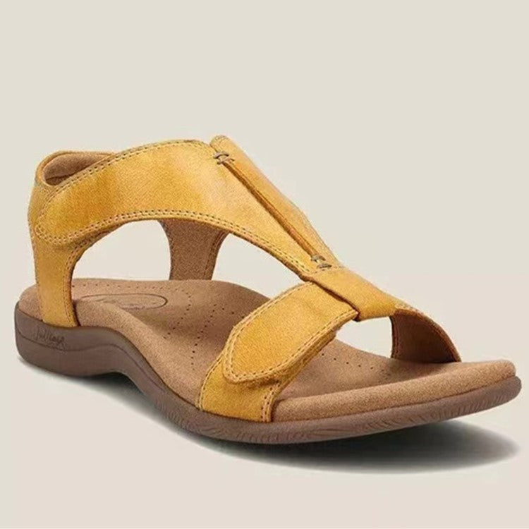 Damen Sportliche Komfortsandalen mit verstellbaren Riemen und anatomischem Fußbett EB