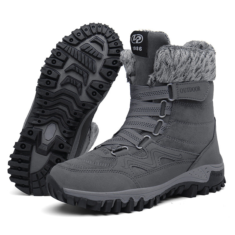 Damen Outdoor-Winterstiefel mit rutschfester Sohle und isolierendem Innenfutter EB