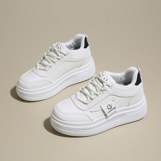 Damen Sportliche Sneakers mit modischem Plateau-Design EB