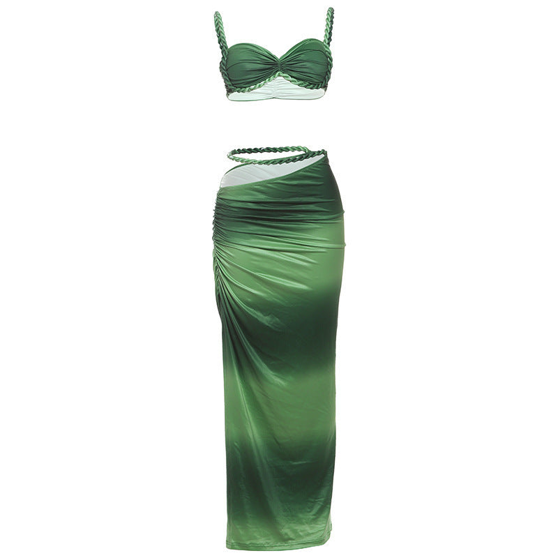 Damen Bikiniset mit elegantem Wickelrock EB
