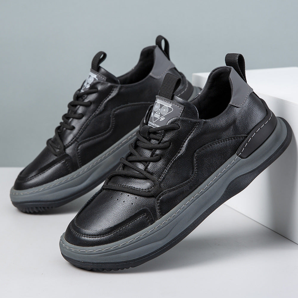 Damen Sportliche Ledersneaker mit komfortabler Sohle EB