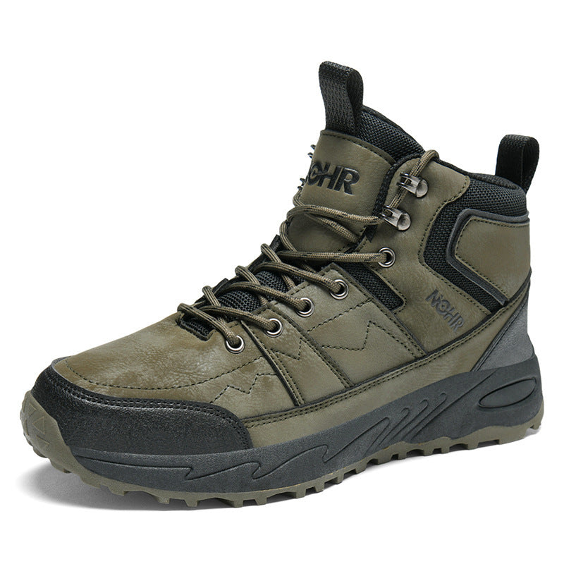 Damen Outdoor-Wanderschuhe mit rutschfester Profilsohle und hohem Schaft EB