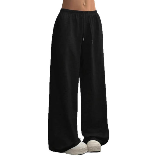 Damen Weite Sweatpants mit elastischem Bund EB